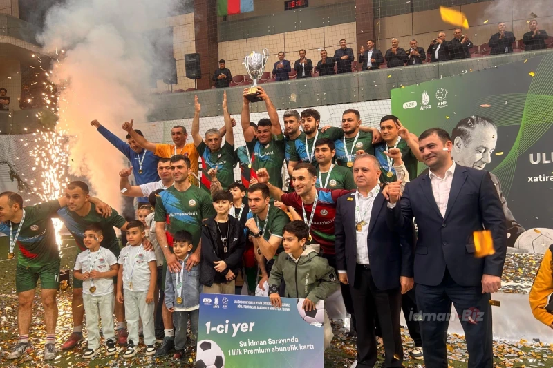 Ulu Önder Haydar Aliyev'in anısına düzenlenen turnuvanın ödül töreni yapıldı - FOTO