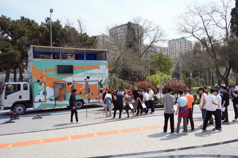 "Sağlıklı Yaşam" Nerimanov İlçe Parkı'nda