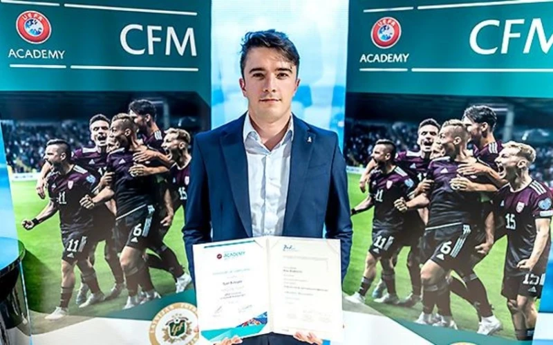AFFA çalışanı: "UEFA Akademisi'nin eğitim programını başarıyla tamamlamak benim için gurur verici"