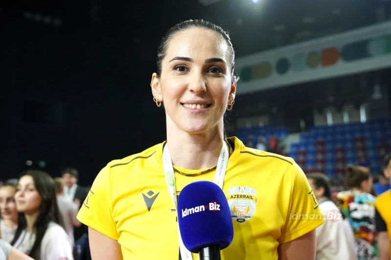 Aynur İmanova: "Amacımız iyi oyun sergileyerek ilerlemek"