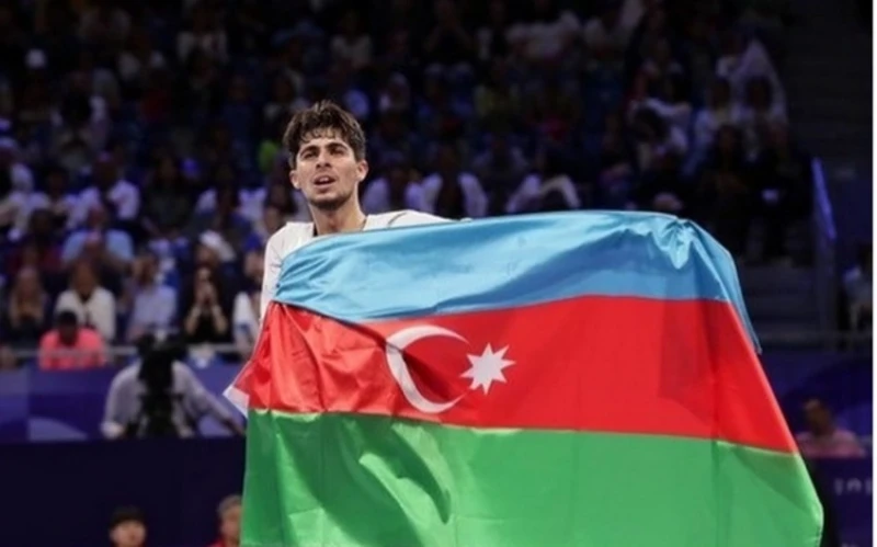 Azerbaycanlı tekvandocu, Cumhurbaşkanlığı Kupası'nda bronz madalya kazandı
