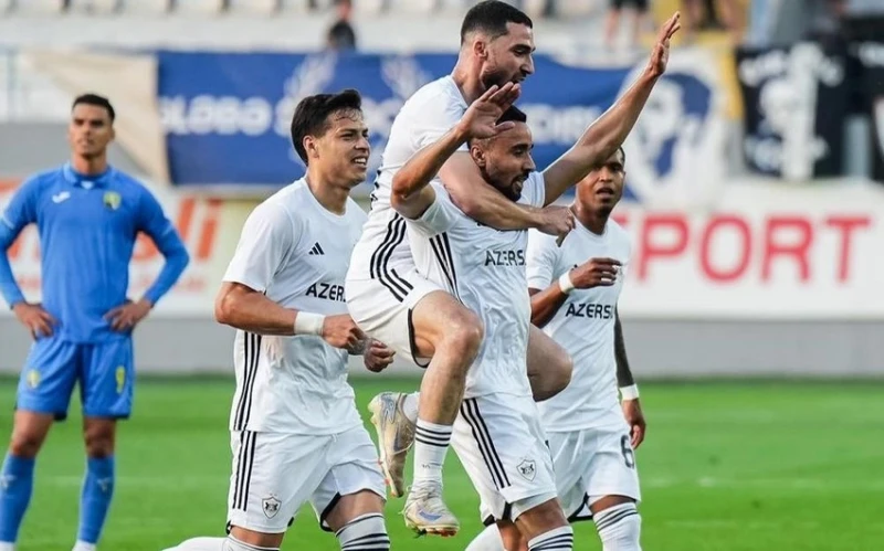 "Karabağ" şampiyonada "Kepez"e karşı 100. golünü kaydetti