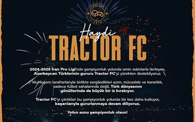 "Trabzonspor"dan "Traktör"e destek