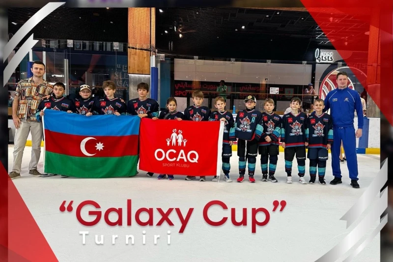 "Ocaq Sport" hokey takımı "Galaxy Cup" turnuvasında bronz madalya kazandı - FOTOĞRAF