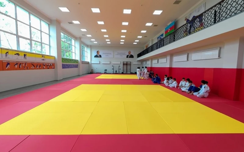 Kah'da Yeni Judo Salonu Açıldı