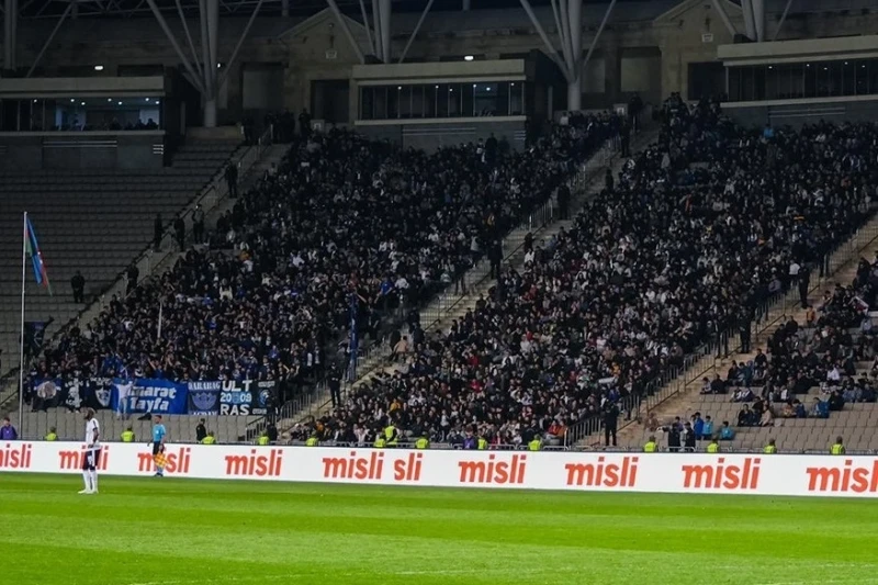 Tofik Behramov Stadyumu'nda sezonun en iyi ikinci sonucu