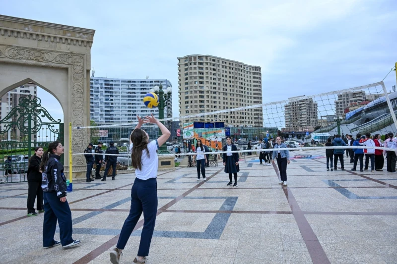 "Sağlıklı Yaşam" projesinin bir sonraki durağı Hatai ilçesindeki Haydar Aliyev Parkı oldu
