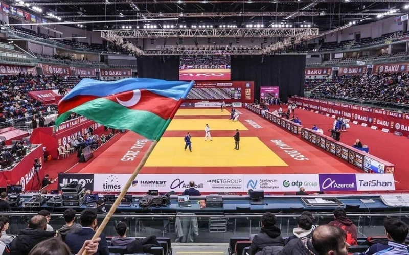 "Grand Slam": Bir Azerbaycanlı judocu daha yarışmanın son gününde gümüş madalya kazandı