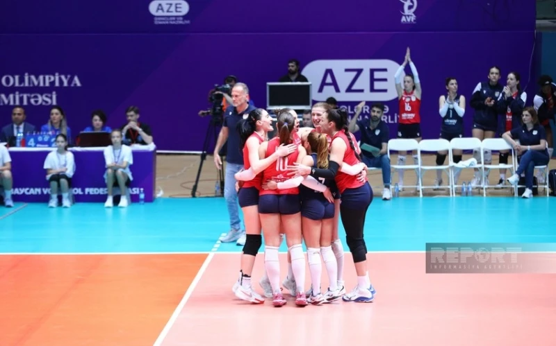 Azerbaycan Kadınlar Voleybol Süper Ligi galiplerine ödüller verildi