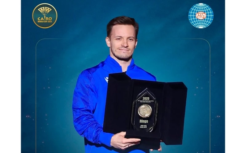Azerbaycanlı Jimnast Nikita Simonov Dünya Kupası'nı Kazandı