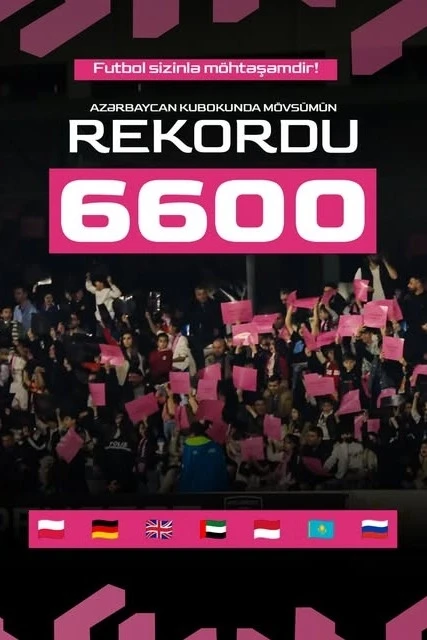 "Bank Respublika Arena"'da Yüksek Katılım Kaydedildi