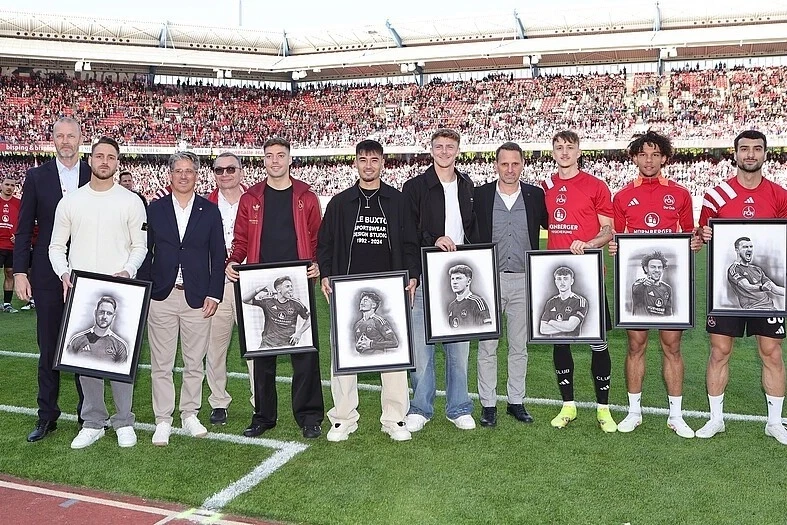 Nürnberg'den Emreli'ye teşekkür - "Danke Mahir"
