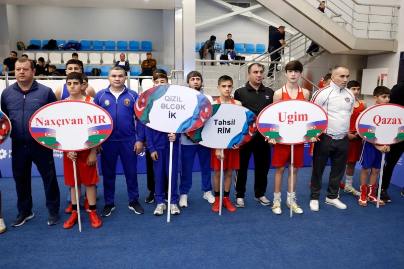 Boks Bölge Şampiyonası final etabının açılış töreni yapıldı - FOTO