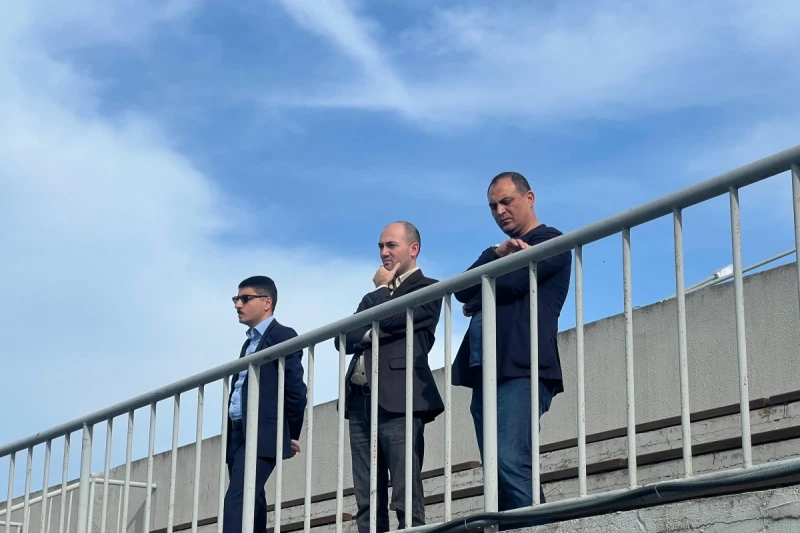 AFFA yönetimi Birinci Lig maçını izledi