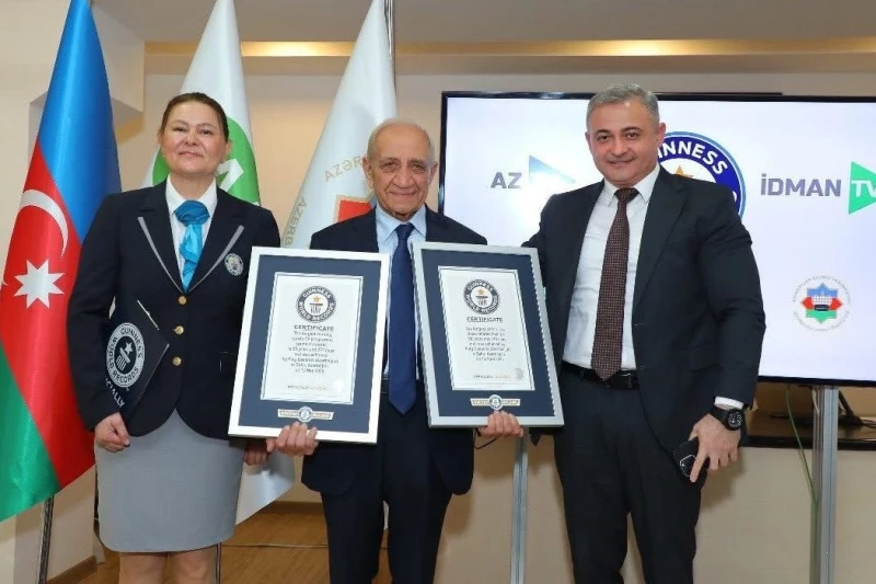 Faik Hasanov ikinci kez rekor kırdı