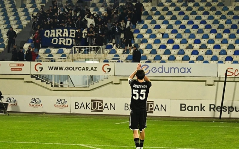 "Karabağ"lı futbolcu Mahmud Kurbanov'un başarısını tekrarladı