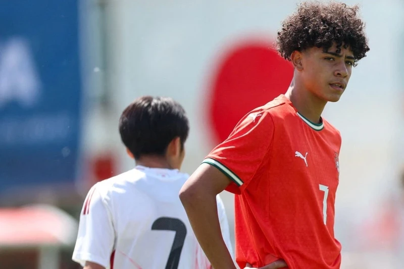 Cristiano Ronaldo Junior ilk golünü attı