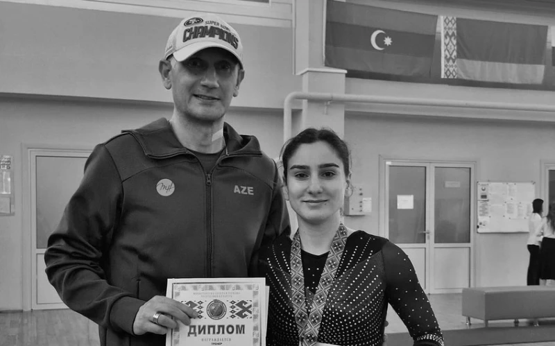 Azerbaycanlı jimnast uluslararası yarışmada bronz madalya kazandı