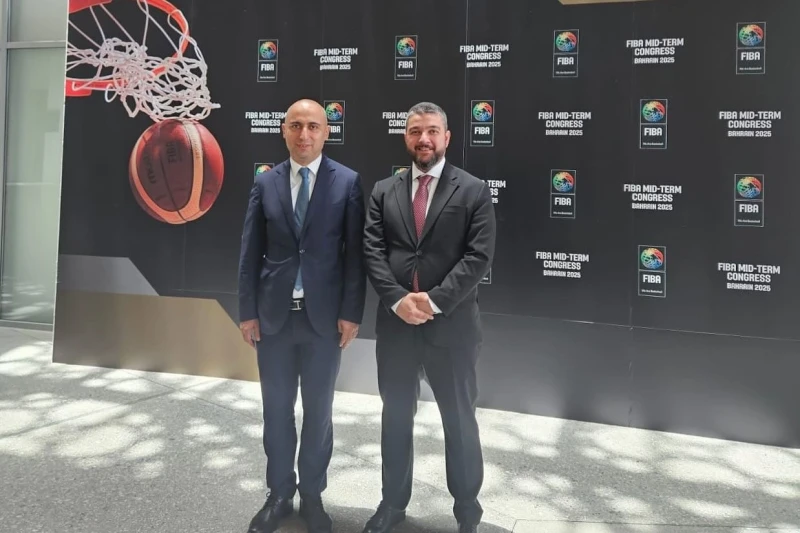 Azerbaycan Basketbol Federasyonu yönetimi FIBA Kongresi'nde