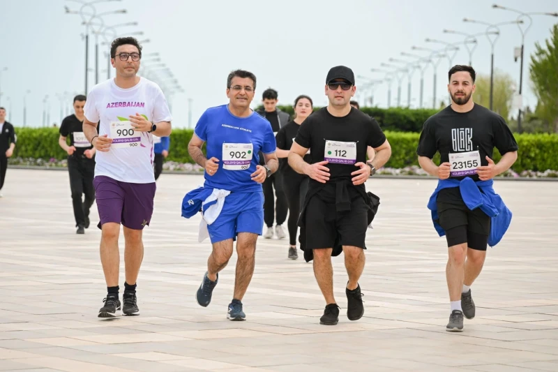 Gençlik ve Spor Bakanı da yarışmaya dördüncü kez katıldı