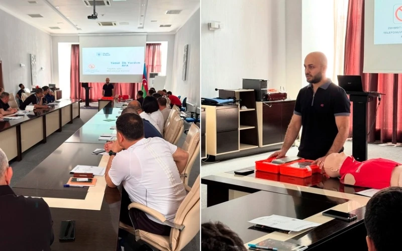 Azerbaycan Judo Federasyonu'nun antrenörler için uzmanlık geliştirme programı devam ediyor