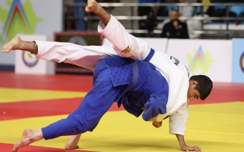 "Grand Slam": Azerbaycan'ı temsil eden üç judocu final aşamasına yükseldi