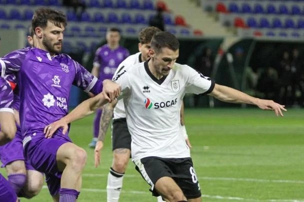 Sumgayıt'ta 4 gol kaydedildi