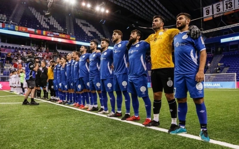 Azerbaycan Minifutbol Takımı Uluslararası Turnuvada Finale Yükseldi