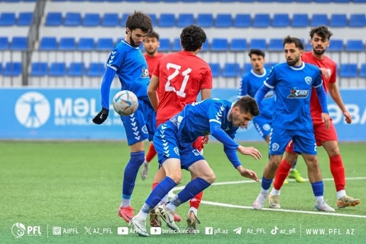 1. Lig'de "Mingeçevir" ve "Karadağ Lokbatan" takımları galip geldi