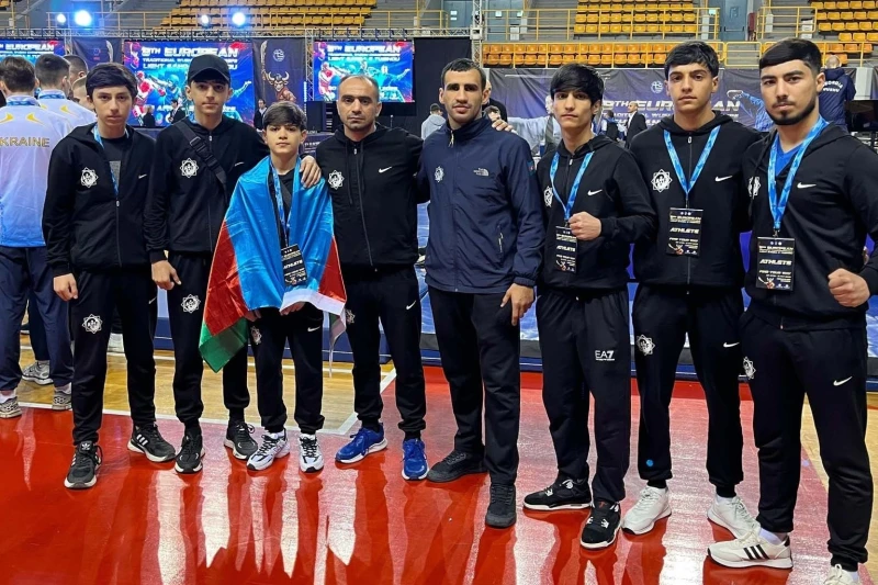 Azerbaycanlı sporcular Avrupa Şampiyonasında 6 madalya kazandı