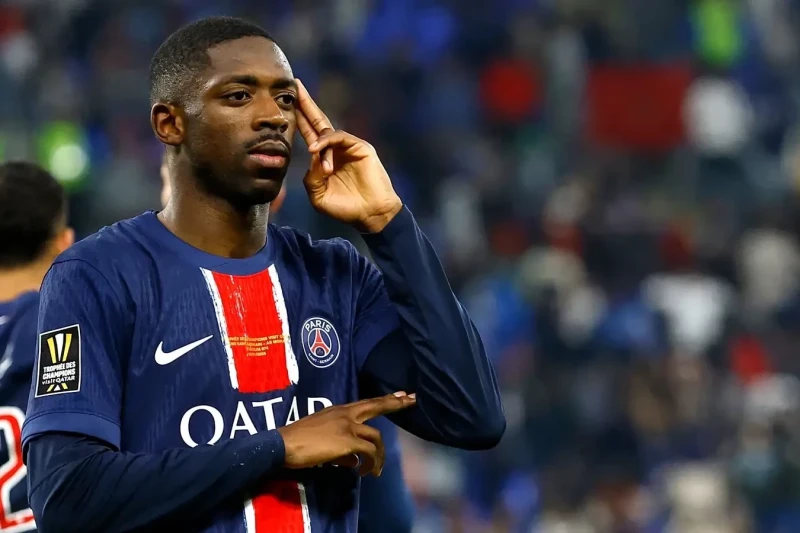 Usman Dembele'den yeni REKOR