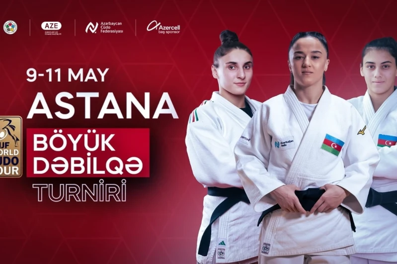 Takımımız Astana'da 3 judocu ile temsil edilecek