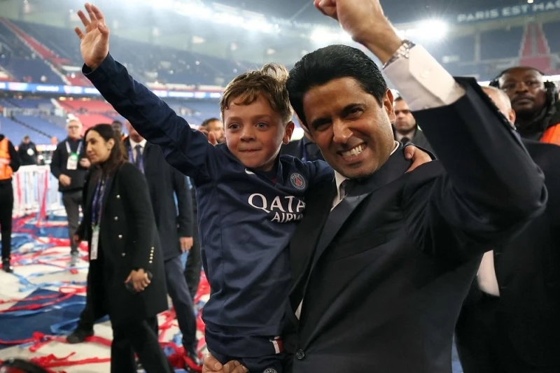 PSG başkanı: "Bugün herkes birlikte muhteşem bir tarih yarattı."