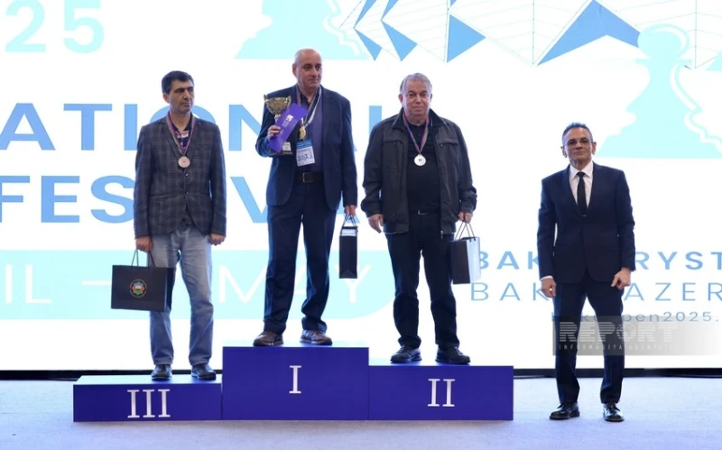 "Bakü Open-2025" Uluslararası Satranç Festivali'nin Kazananları Ödüllendirildi