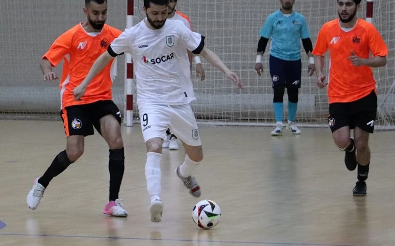 Azerbaycan Futsal Süper Ligi'nin XV tur maçları yapıldı