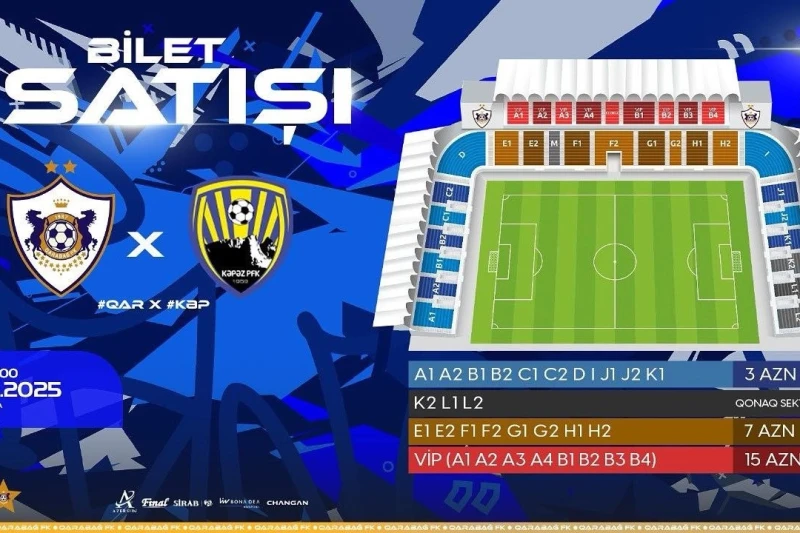 "Karabağ"ın son maçı için bilet fiyatları – ödül töreni de olacak