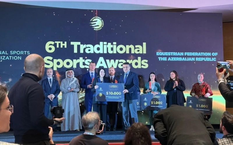 ARAF "Dünyanın En İyi Geleneksel Spor Organizasyonu" ödülünü kazandı