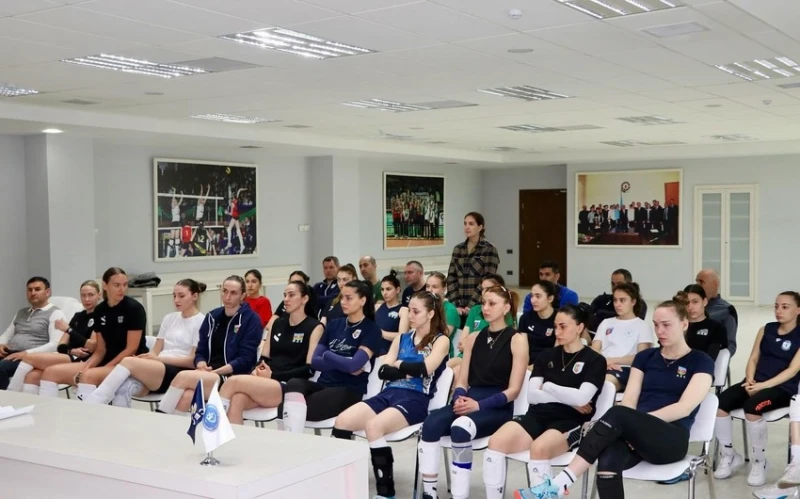 Azerbaycan Kadın Voleybol Takımı, Avrupa Altın Ligi için antrenmanlara başladı