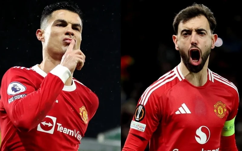 Manchester United'lı orta saha oyuncusu Ronaldo ve De Gea'nın rekorunu egale etti