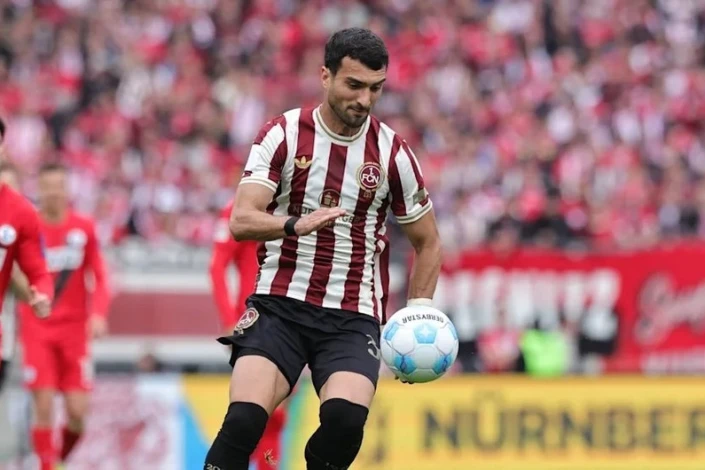 Mahir Emreli, II. Bundesliga'da haftanın en iyi oyuncularından oluşan takıma dahil edildi