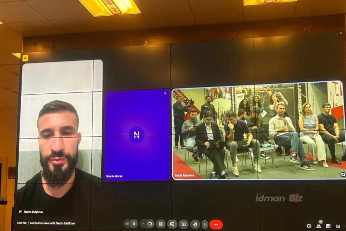 Nazim Sadıkhov: "Rakibimi uzun zamandır tanıyorum"