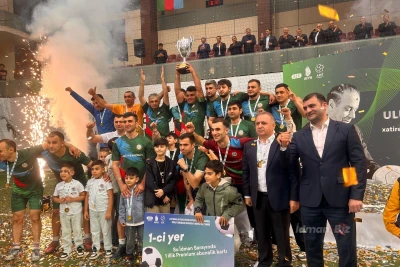 Ulu Önder Haydar Aliyev'in anısına düzenlenen turnuvanın ödül töreni yapıldı - FOTO