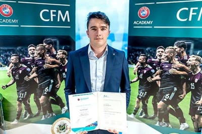 AFFA çalışanı: "UEFA Akademisi'nin eğitim programını başarıyla tamamlamak benim için gurur verici"