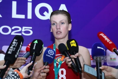"Azerreyl" voleybol takımının oyuncusu, Süper Lig'de kazandıkları şampiyonlukla ilgili düşüncelerini paylaştı