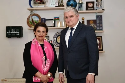 AFFA'da büyükelçi ile görüşme yapıldı