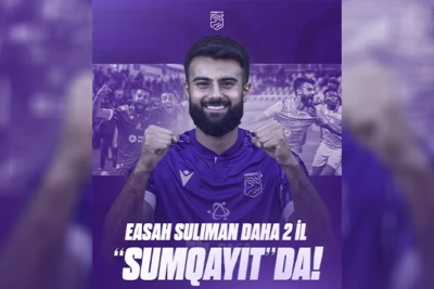 "Sumgayıt" futbolcuyla sözleşmesini uzattı