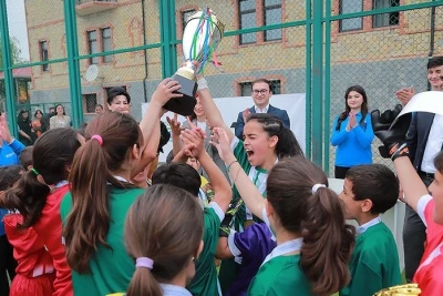 Şeki'de mini futbol turnuvası düzenlendiĞRAFLAR