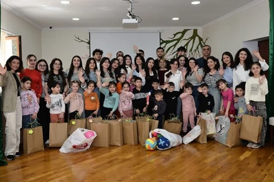 AFFA tarafından yetimhanede bir toplantı düzenlendi