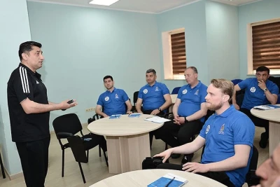 UEFA Pro kursunun ilk aşaması tamamlandı