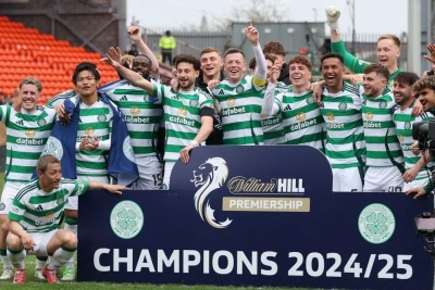 "Celtic" 55. Şampiyonluğunu Kutladı - "Rangers" ile Aynı Seviyeye Geldi